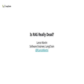 Is RAG Really Dead Generative AI for Reterial.pptx