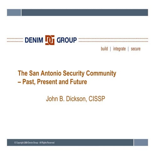 San Antonio Security Community