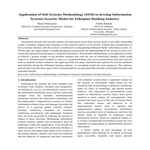 Is security model by dawit mekonnen