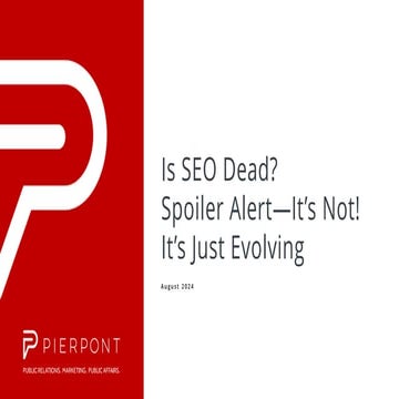 Is SEO Dead San Antonio AMA August 2024.pdf
