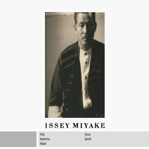 Rebranding Issey Miyake