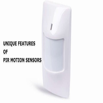 Passive Infrared Motion Sensors