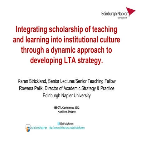 Animated Learning Alliance framework | PPT