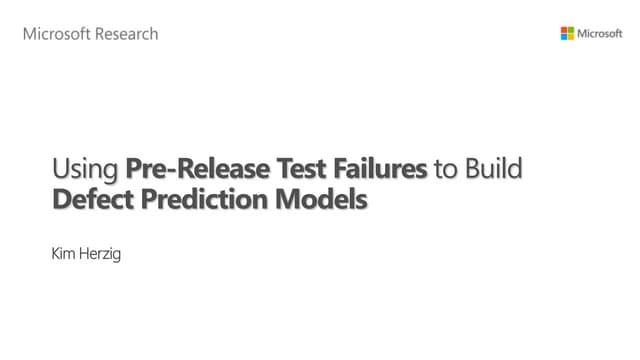 Issre2014 test defectprediction