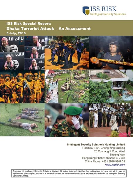 dhaka terrorist attack - ISS Risk a...