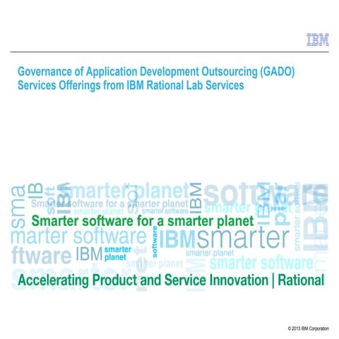 GADO Services Offerings from Rational Lab Services