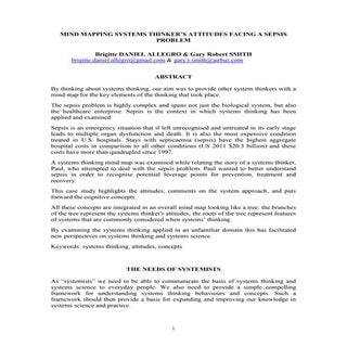 Isss2015 sepsis&systems thinking b ...