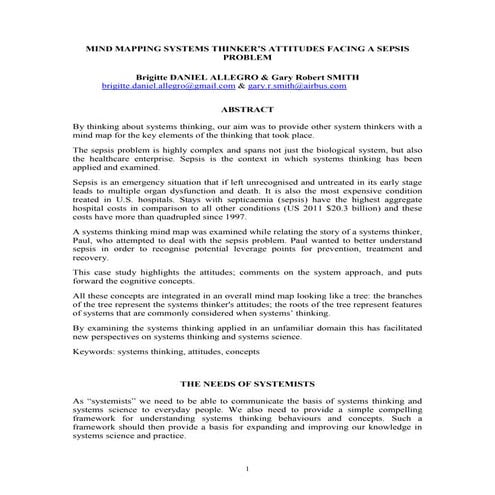 Isss2015 sepsis&systems thinking b da-grs_final version_2015.08.23