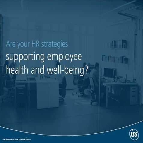 Are your HR strategies supporting employee health and well-being?