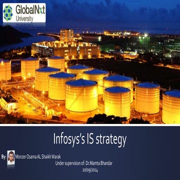 Infosys’s Information System Strategy