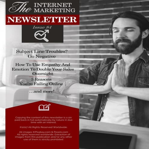 Internet Marketing Newsletter March 2018 Issue