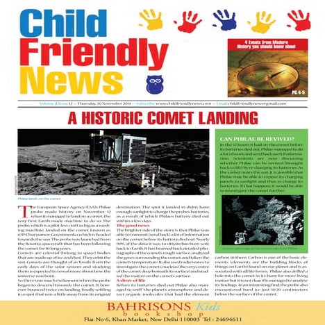 Avasara Young Scientists featured in Child Friendly News