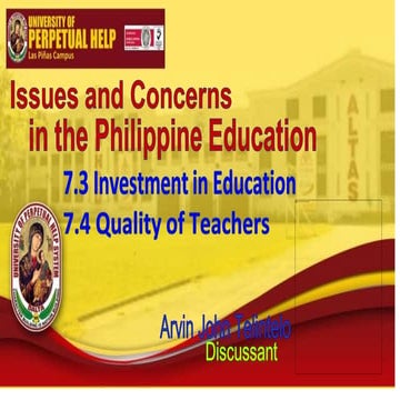 Issues and Concerns in Philippine Education (1).pptx