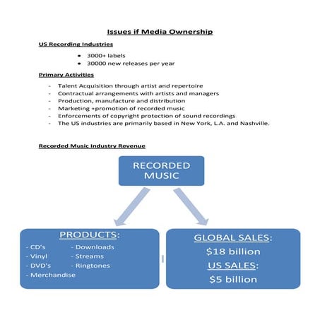 Issues if media ownership