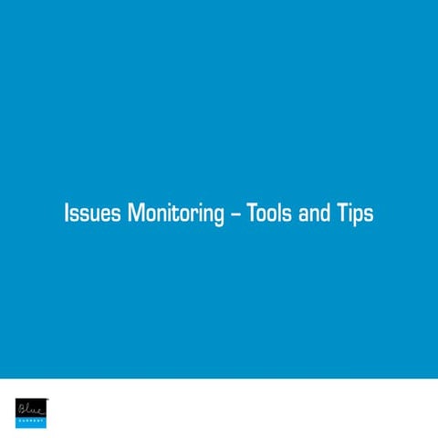 Issues Monitoring