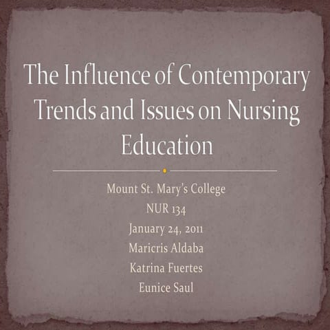 1/24/11 Issues Presentation