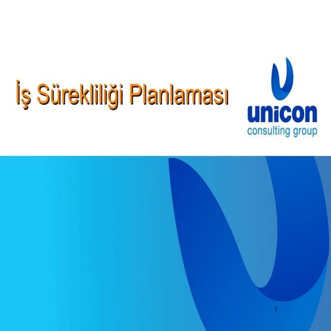 Is Surekliligi Sunumu