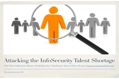 Is talent shortage ws marco morana