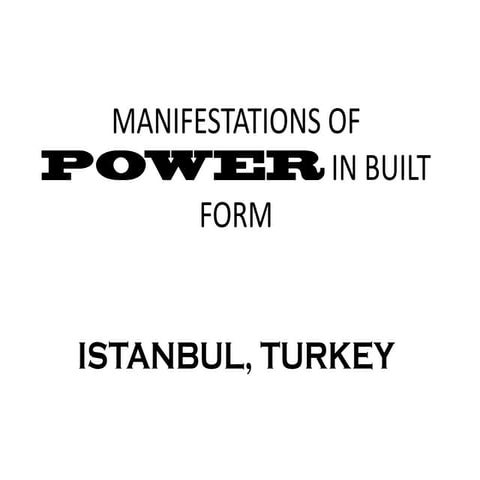 Istanbul Power in Architecture