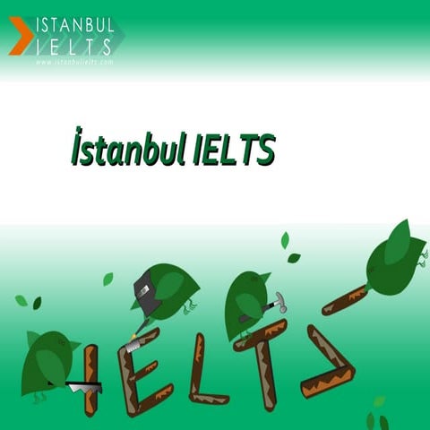 Istanbul IELTS presentation Turkish