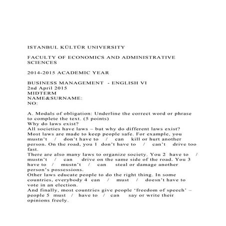 BACH UNIT 6 - TEST 2 | DOC