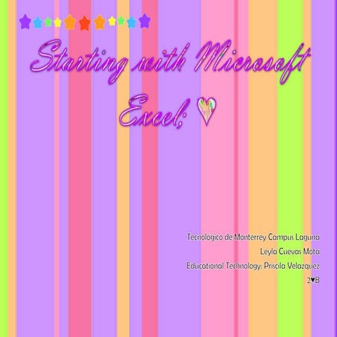 I:\Starting With Microsoft Excel