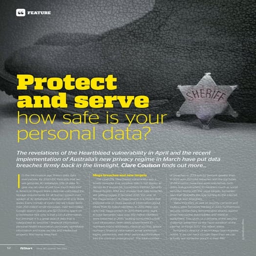 iStart feature: Protect and serve how safe is your personal data?