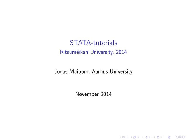 I stata