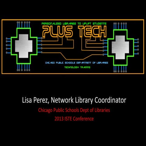 PLUS Tech Online PD Game - ISTE 12
