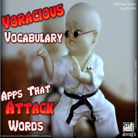 Iste 2014 voracious vocabulary