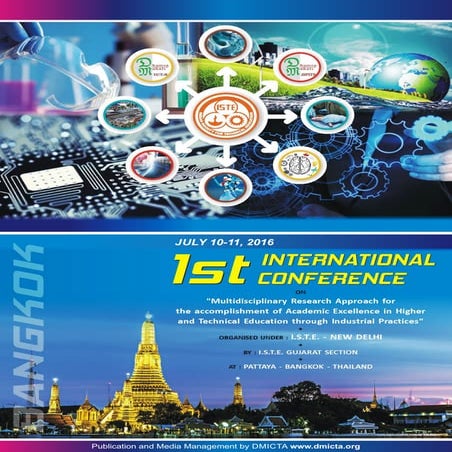 ISTE Gujarat International Conference Brochure