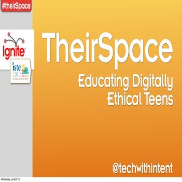 ISTE Ignite: Educating digital youth