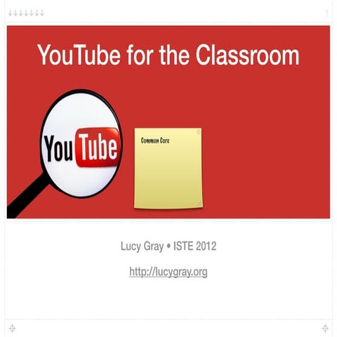 Exploring Instructional Use of YouTube at #ISTE12