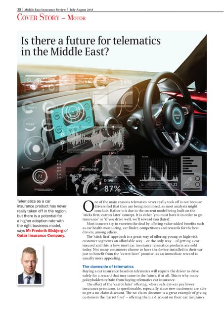 Is there a future for telematics in the Middle East?
