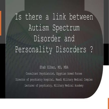 is there a link between ASD and personality disorders.pptx