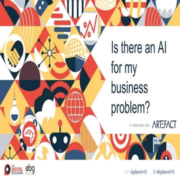 Is there an AI for my business problem - Benchmark by EBG Berlin 2019   