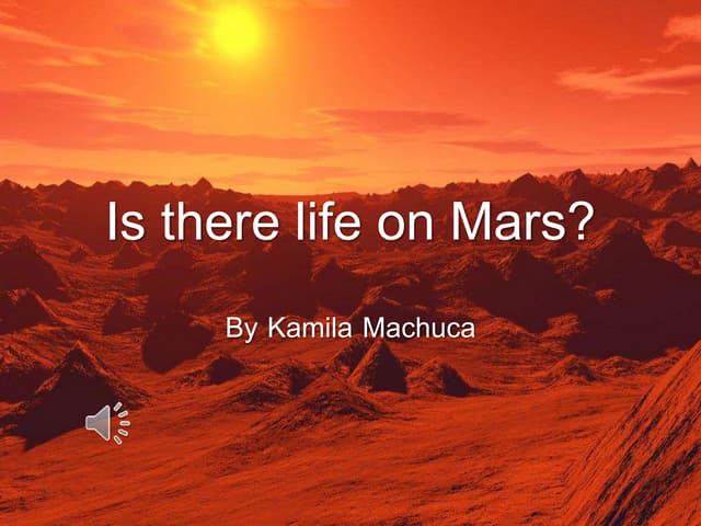 Planet Mars | PPTX