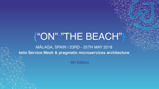 Istio service mesh & pragmatic microservices architecture