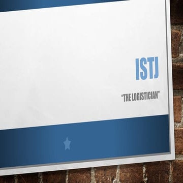 ISTJ 