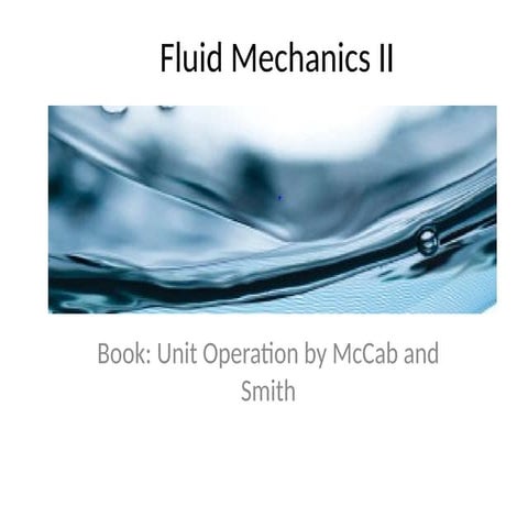 fluid machanics 2(chemical engineering).pptx