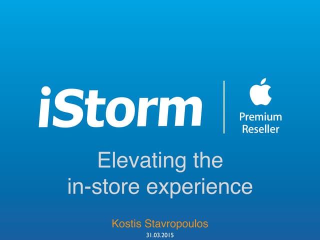 4th Mobile Marketing Event by Warply: Mobile: In-store Retail’s New Era_iStor...