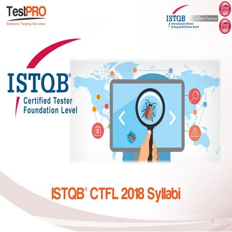 ISTQB - CTFL 2018 Intro
