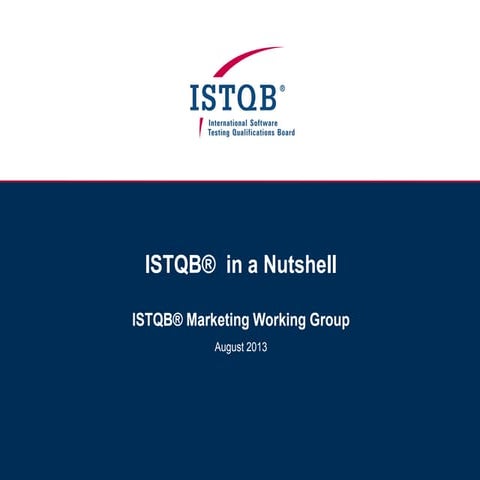 Istqb nutshell 2013_august