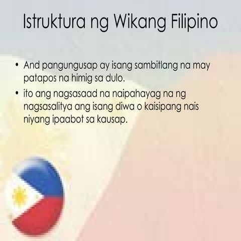 Istraktura ng wika