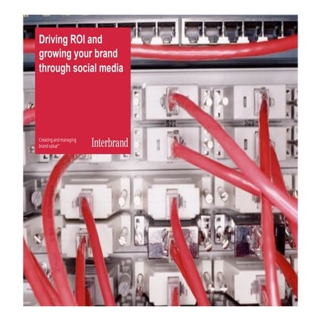 Driving ROI and Growing Your Brand Through Social Media | Jez Frampton, Inter...