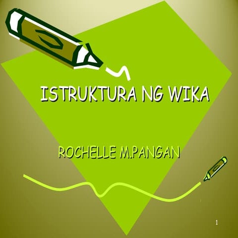 Istruktura ng wika