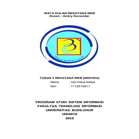 Istu dana aditya 1112510811 tugas 3 (individu)