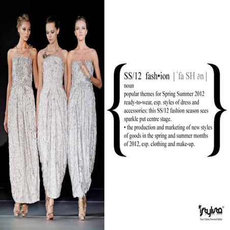 iStylista SS12 Women's Fashion Trends