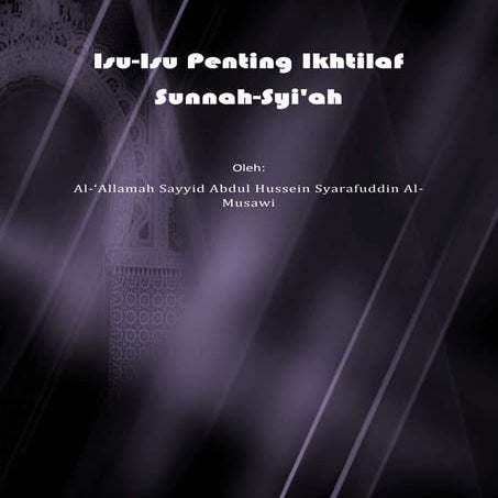 Isu Isu Penting Ikhtilaf