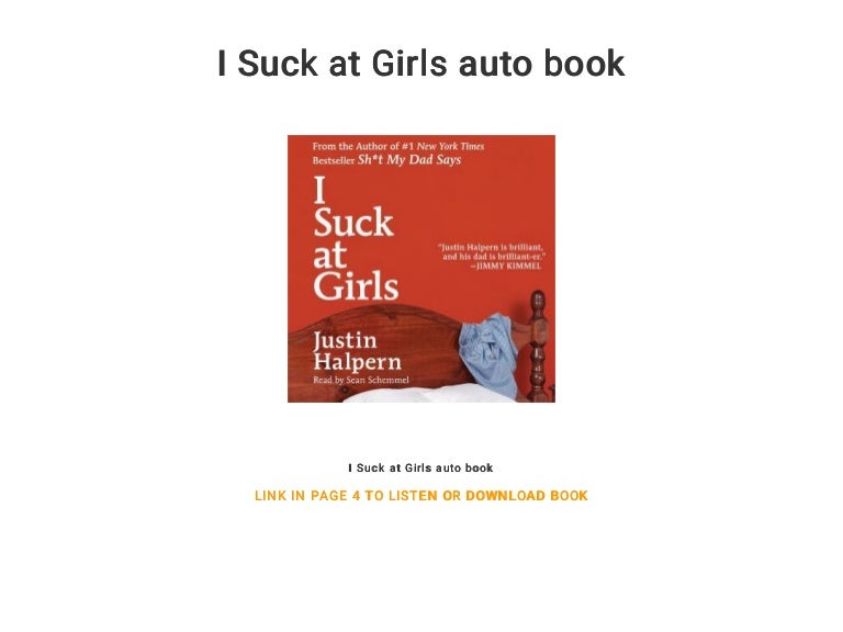 I Suck At Girls Auto Book - 